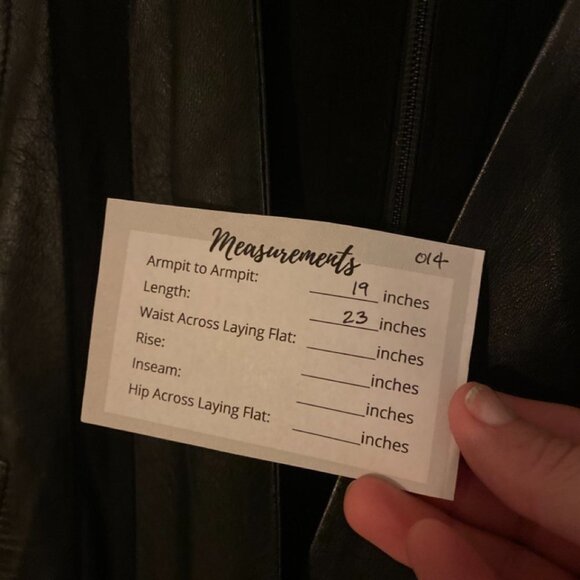 Aysen Black Leather & Suede Jacket, Size S #014 - Picture 6 of 6